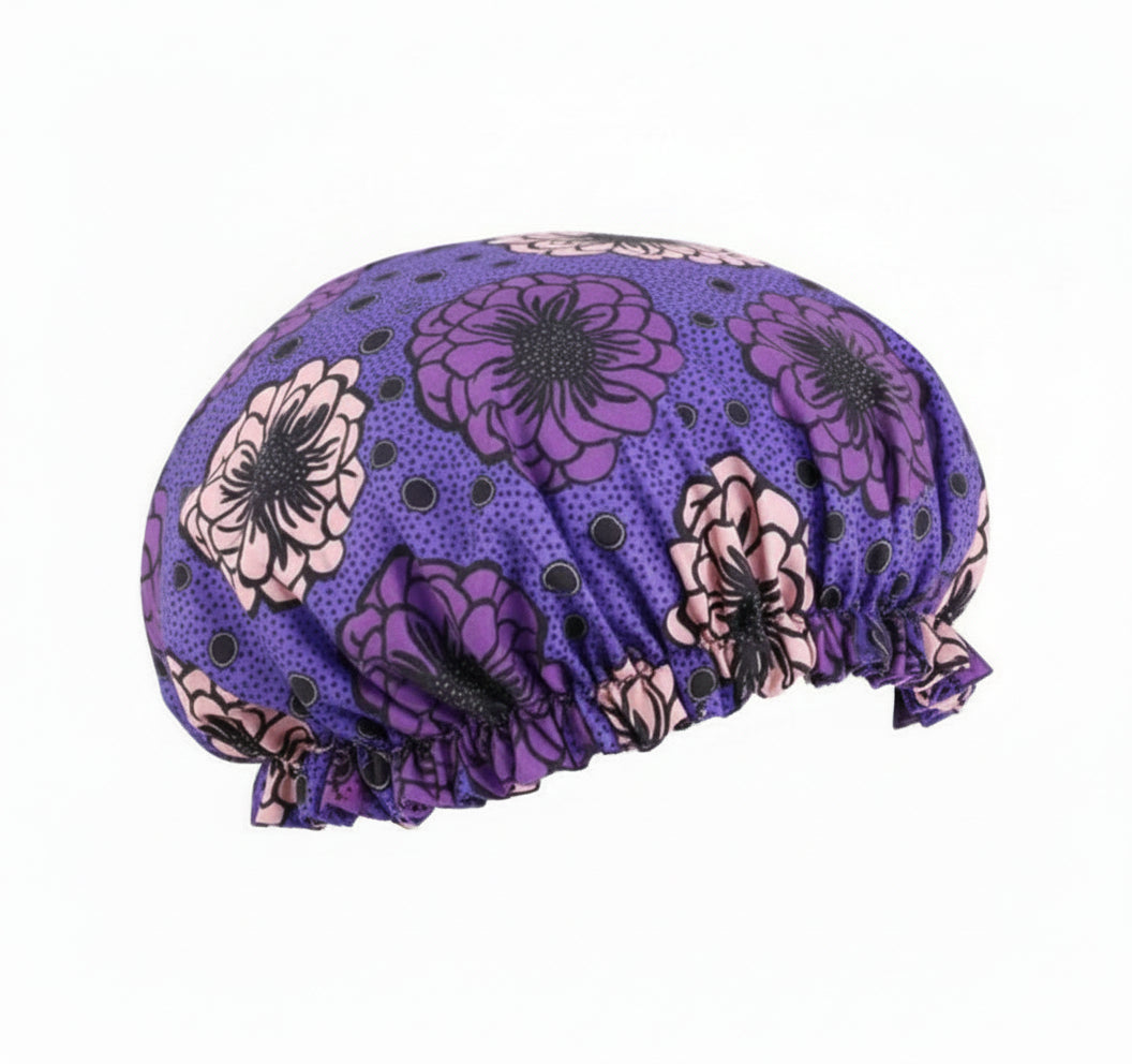 Bonnet en Satin Motif Coloré | Maison Bonnet Satin