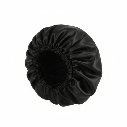 Bonnet en satin Noir | Maison Bonnet Satin