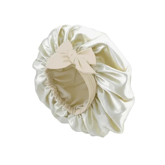 Bonnet en Satin Blanc | Maison Bonnet Satin